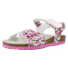 Geox  B SANDAL CHALKI GIRL  Sandále Biela