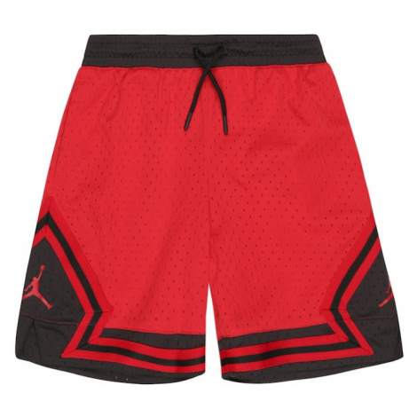 Jordan Športové nohavice 'AIR DIAMOND'  červená / čierna