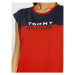 Tommy Hilfiger Plážové šaty UW0UW02162 Červená Relaxed Fit