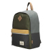 Beagles Sivo-zelený vodeodolný školský ruksak „Smile“ 11L