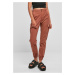 Women's Terracotta Cargo High-Waisted Trousers