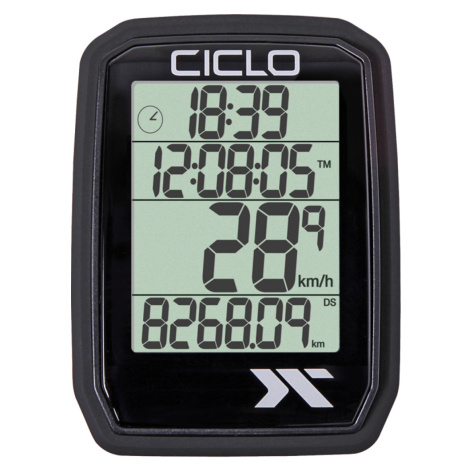 CICLOSPORT tachometer - PROTOS 205 - čierna