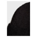 Čiapka Answear Lab čierna farba, z hrubej pleteniny
