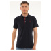 T8582 DEWBERRY MEN'S T-SHIRT-NAVY BLUE