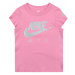 Nike Sportswear Shirt 'FUTURA'  ružová / sivá