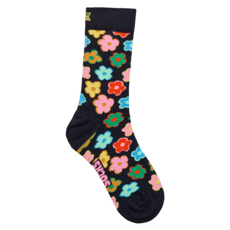 Happy socks  FLOWER  Vysoké ponožky Viacfarebná