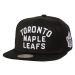 Toronto Maple Leafs čiapka flat šiltovka NHL Triple Play Snapback