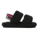 Tommy Jeans Papuče Tj Winter Sandal 2D EN0EN02031 Čierna