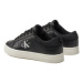 Calvin Klein Jeans Sneakersy Classic Cupsole Lowlaceup Lth Wn YW0YW01444 Čierna