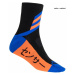 Sensor ponožky TOKYO černá-modrá-oranžová