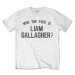 Liam Gallagher tričko Who the Fuck… Biela