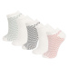 DEFACTO Woman's 5-Piece Cotton Booties Socks