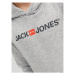 Jack&Jones Junior Mikina Corp Old Logo 12212186 Sivá Regular Fit