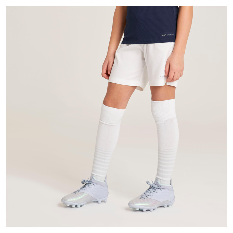 Dievčenské futbalové šortky Viralto biele KIPSTA