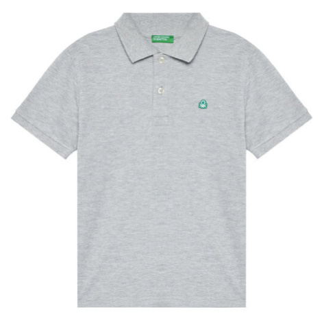 United Colors Of Benetton Polokošeľa 3089C300Q Sivá Regular Fit