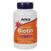 NOW® Foods NOW Biotin, 10 mg Extra Strength, 120 rastlinných kapsúl