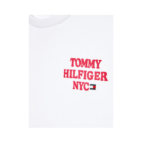 Tommy Hilfiger Tričko Nyc Graphic KG0KG06671 M Biela Regular Fit