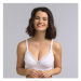 Dámska nevystužená podprsenka z bio bavlny Playtex ORGANIC COTTON SOFT CUP BRA - Playtex - biela