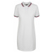 Šaty Urban Classics Ladies Polo Dress - white