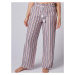 Skiny Pyžamové nohavice  fialová / zmiešané farby