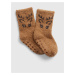 Hnedé detské ponožky GAP