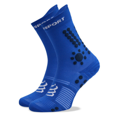 Compressport Ponožky Vysoké Unisex Pro Racing V4.0 Trail XU00048B Modrá
