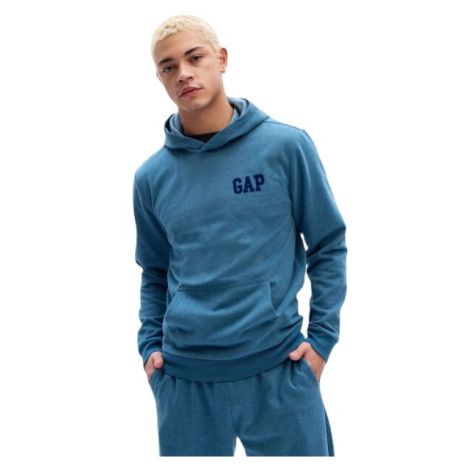 GAP V-VINTAGE Pánska mikina, modrá, veľkosť