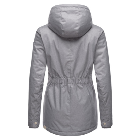 Ragwear Zimná bunda 'Monade'  béžová / sivá