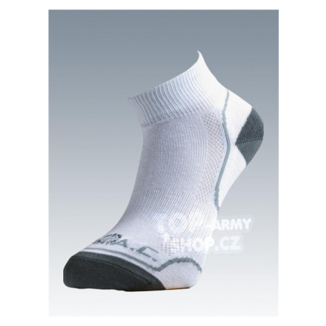 Ponožky so striebrom Batac Classic short - white