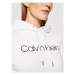 Calvin Klein Mikina Core Logo K20K202687 Biela Regular Fit