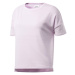 Women's T-shirt Reebok Performance pink