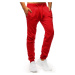 Červené pánske teplákové nohavice UX2711