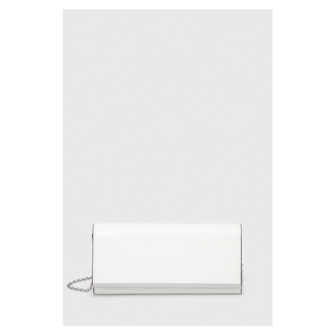 Listová kabelka Morgan biela farba