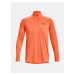 Oranžové športové tričko Under Armour UA Tech 2.0 1/2 Zip