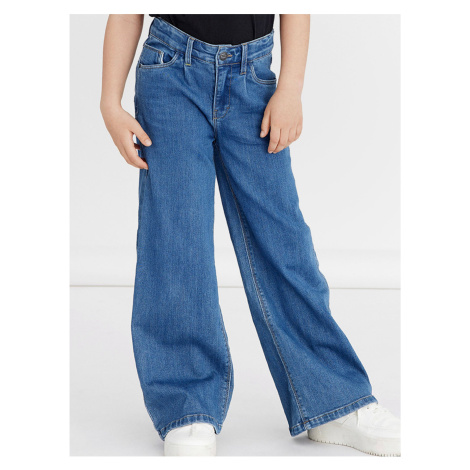 Blue Girls' Wide Jeans Name It - Girls