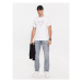 Guess Tričko M4RI29 J1314 Biela Slim Fit