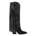 Steve Madden Kovbojské topánky Bravados Boot SM11002945-04004-024 Čierna