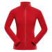 Women's fleece sweatshirt ALPINE PRO SIUSA chilli