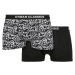 Organic Boxer Shorts 2-Pack Detail aop+black