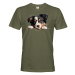 Pánské tričko s potlačou Severoamerický pastiersky pes- vtipné tričko