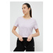 Bavlnené tričko Guess ADELE fialová farba, V2YI07 K8HM0