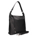 Dámska kožená kabelka Facebag Filonna - čierna