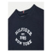 Tommy Hilfiger Tričko Monotype Flock KB0KB08658 Tmavomodrá Regular Fit