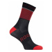 Funkčný ponožky Rogelli HERO nielen pre cyklistov, čierno-červené 007.904