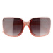 Sunmania Červené oversized slnečné okuliare „Juliet&quot; 681922737