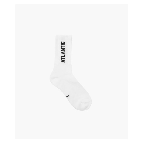 Men's Standard Length Socks ATLANTIC - White