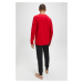 Darčekové balenie Calvin Klein Pyžamový set pánsky - čierna, červená Veľkosť: XL