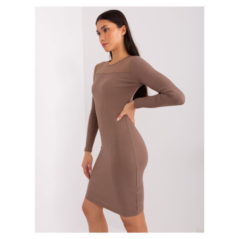 Dress-RV-SK-9217.57P-brown