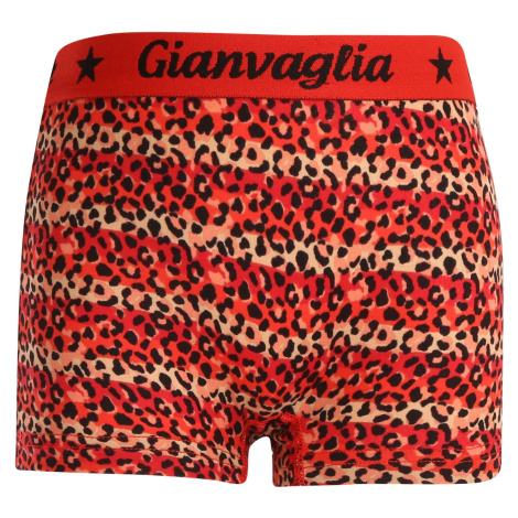Dievčenské nohavičky s predlženou nohavičkou boxerky Gianvaglia červené (813)