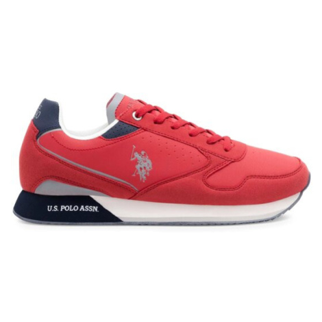 U.S. Polo Assn. Sneakersy NOBIL003M/CHY4 Červená